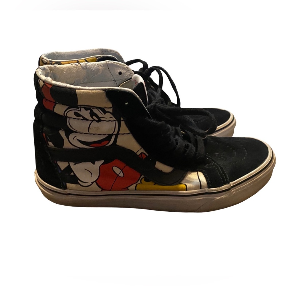 Vans X Disney Sk8-Hi Mickey Mouse‎ & Friends Skate Shoes Sneakers Women’s Size 7